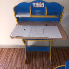 2 study tables for kids ( 1 with chair and 1 without chair)