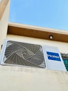 Haier inverter 1 ton split ac in excellent condition