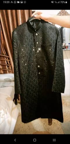 Black Sherwani