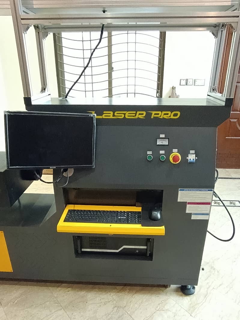 Co2 Laser Marking and Engraving Machine with Galvo Head 3