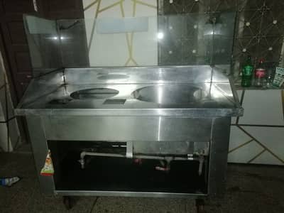 urgent sale pure stainless steel counter WhatsApp 03314927535