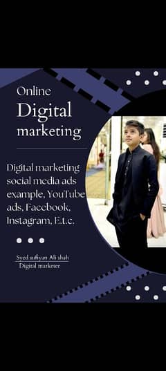 Iam digital marketer expert Facebook ads YouTube ads Instagram