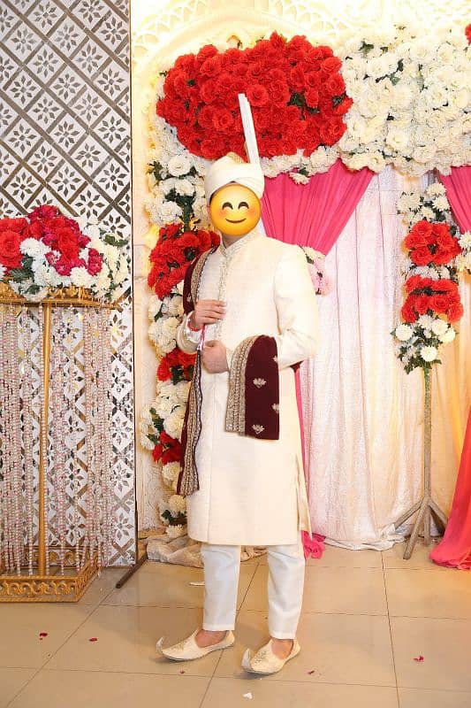 Groom Shairwani - Wore only for 4 hours - Like New 0