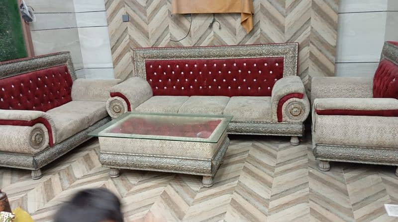 3/2/1 seater sofa set with table 2