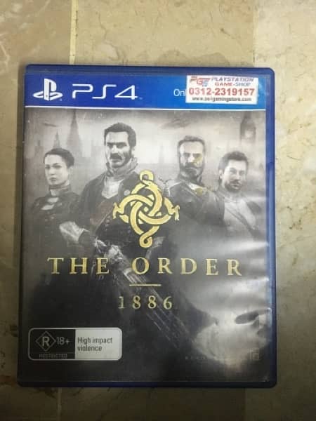 The order 1886 PS4 0