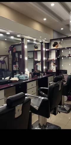 Beauty parlour setup in DHA -1 Islamabad on Sale 03333485525