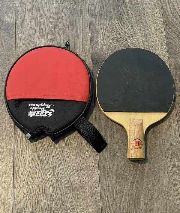 Two pair of original table tennis rackets (Double Happiness) 2
