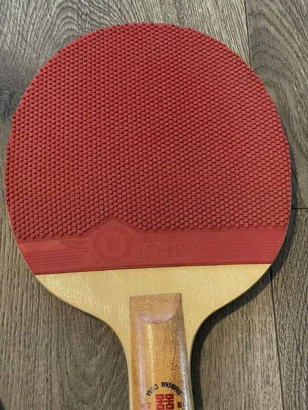 Two pair of original table tennis rackets (Double Happiness) 4