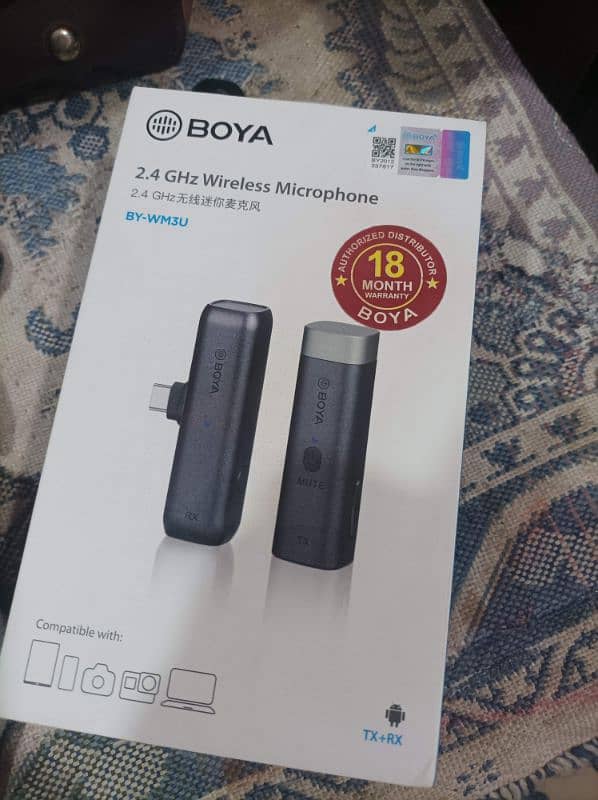 Boya Wireless Mic 0