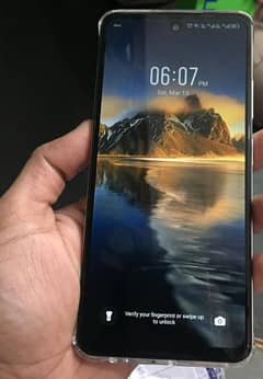 Infinix smart 8 pro in good condition with charger and box