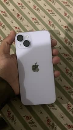 Iphone 14 plus only kit 100 health 10/10 wtsapp:0344/41350/72