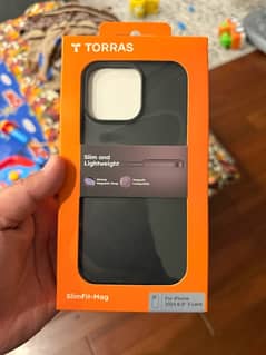 Torras Iphone 16 Pro Max Black Slim Fit Magsafe Case