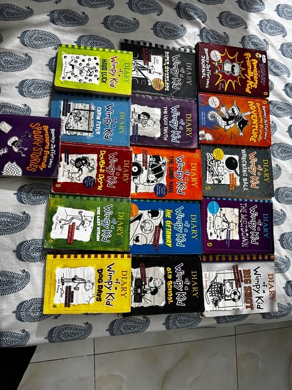 Diary of a Wimpy Kid books 1