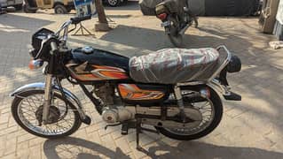 Honda CG 125 2022 Karachi number