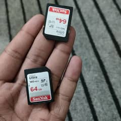 2 Camera memory card Almost new