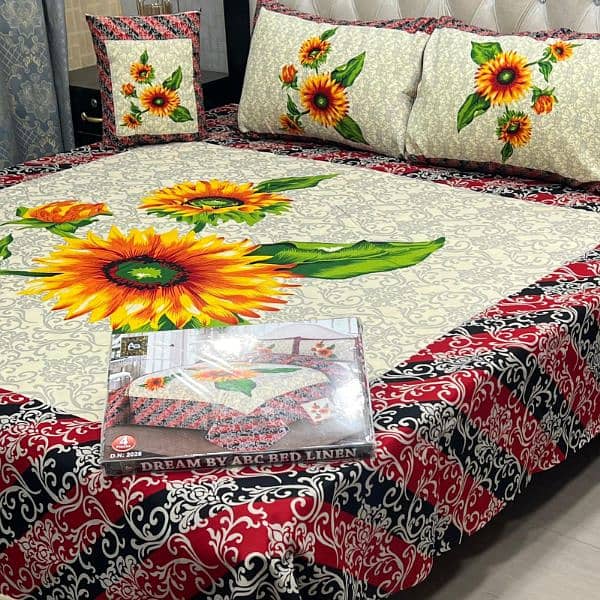 3D PANAL BEDSHEET 2