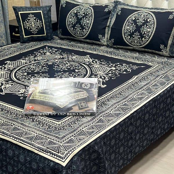 3D PANAL BEDSHEET 3