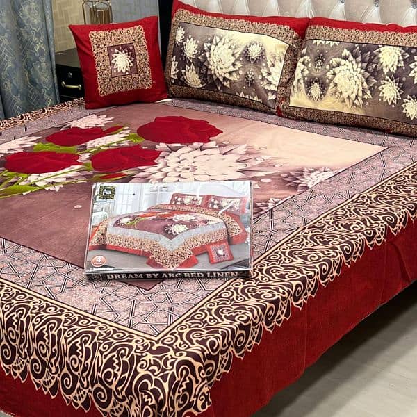 3D PANAL BEDSHEET 6