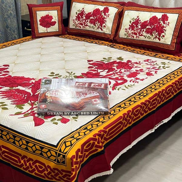 3D PANAL BEDSHEET 7