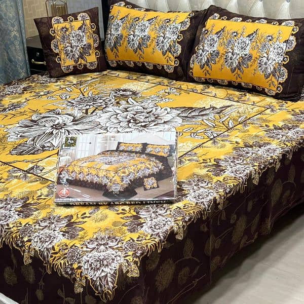 3D PANAL BEDSHEET 8