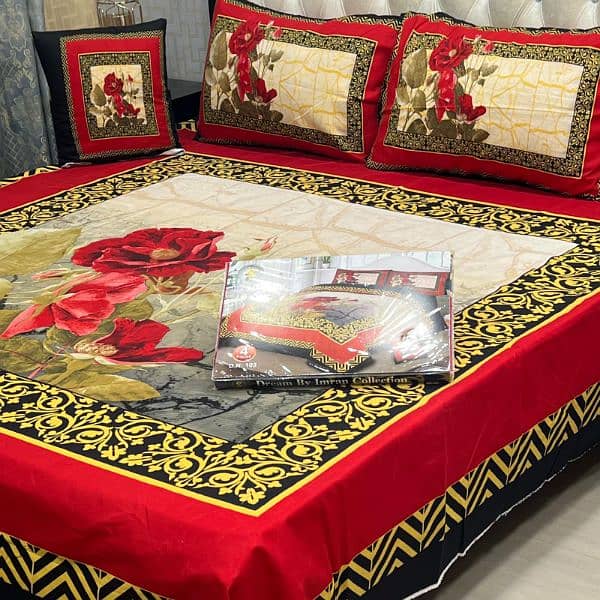 3D PANAL BEDSHEET 9