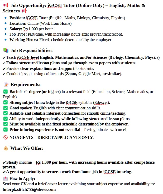 iGCSE TUTOR 0