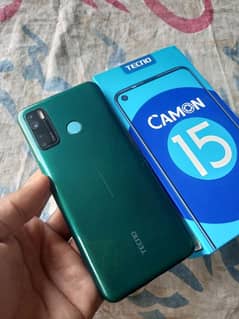 tecno camon 15 full box all ok 03079310591 Whatsapp number