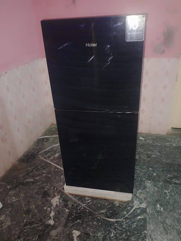 Haier 216 glass door 1