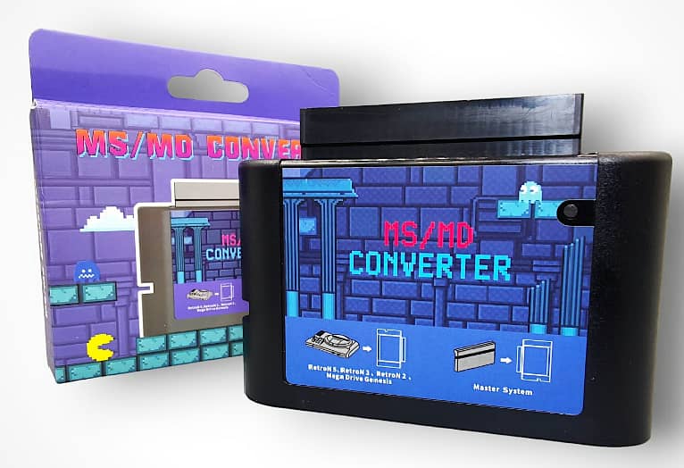 Master System Game Adapter & Converter For Sega Mega Drive Genesis 0