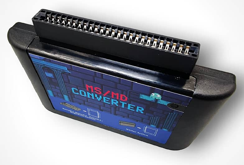 Master System Game Adapter & Converter For Sega Mega Drive Genesis 2