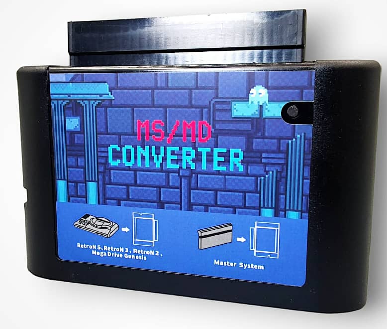 Master System Game Adapter & Converter For Sega Mega Drive Genesis 4