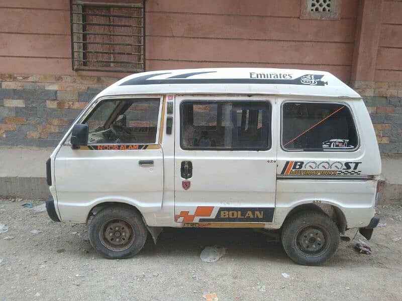 Suzuki Bolan Hiroof 1991 with lighting system and 2 fans installed 2