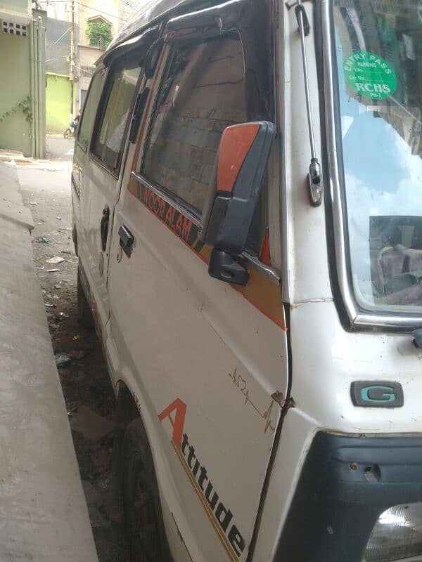 Suzuki Bolan Hiroof 1991 with lighting system and 2 fans installed 3