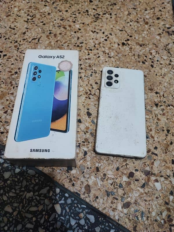 SAMSUNG A 52 8.128 official PTA box bhi hai 8