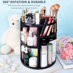 Makeup Organiser | Cosmetic Organizer | 360 Degree Rotating