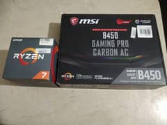 Ryzen 7 2700X + MSI B450 Carbon Pro AC Bundle (CPU+MOBO)