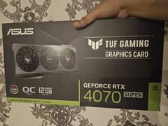 Asus tuf gaming rtx 4070 super