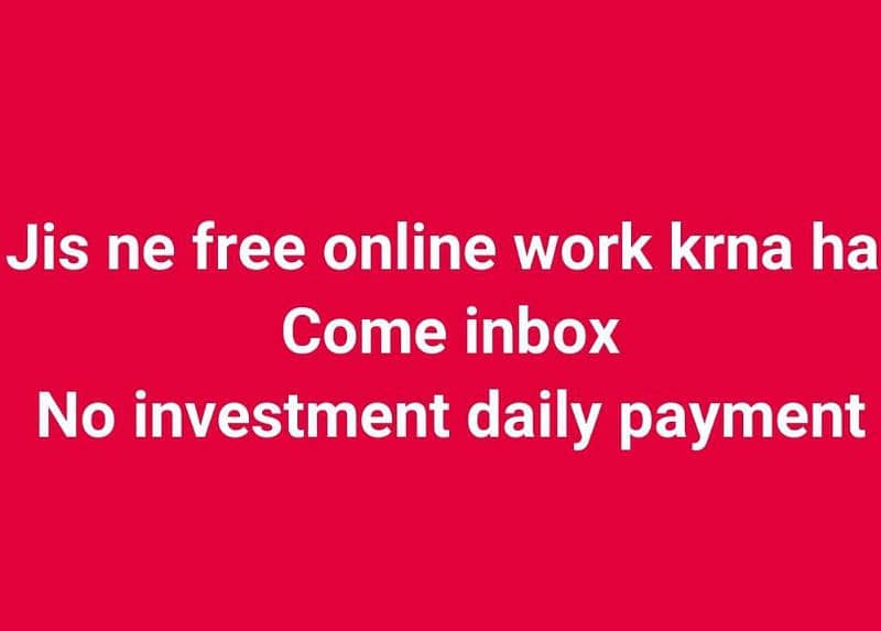 Online free work only for girls 0