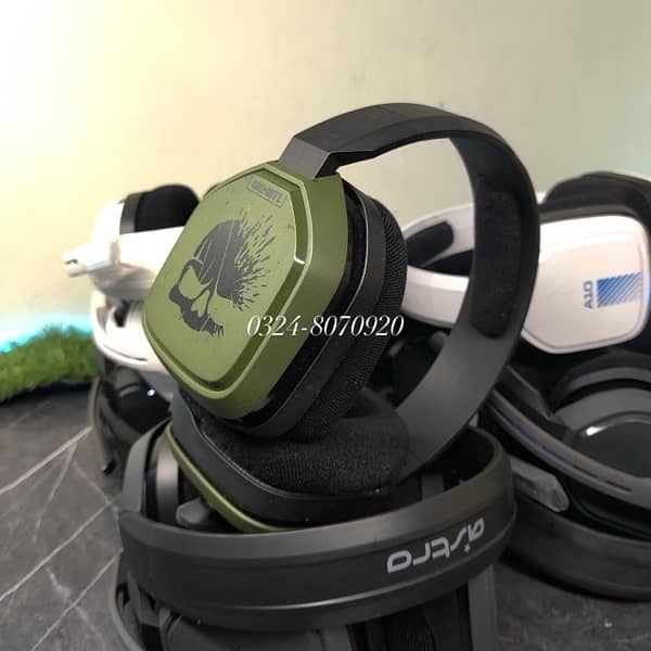 Logitech Astro A10 Wired Gaming Headset For PC PS XBOX Mac Headphone 2 9