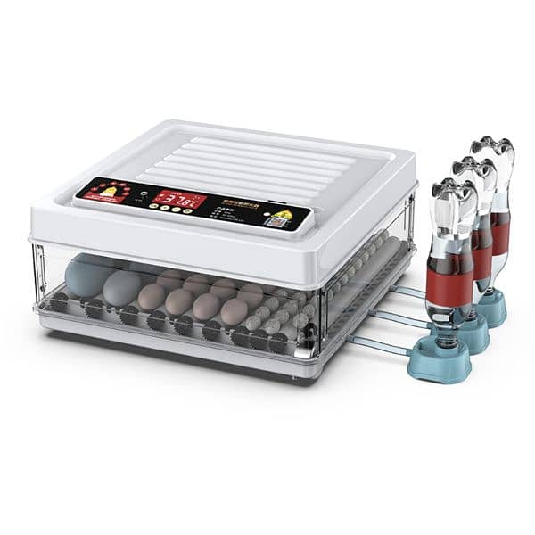 70 Eggs Intelligent Incubator Full Automatic AC-DC 4