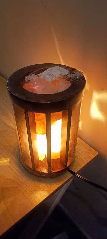 home decor lamps/Table lamps/wooden lamps/salt lamps 4