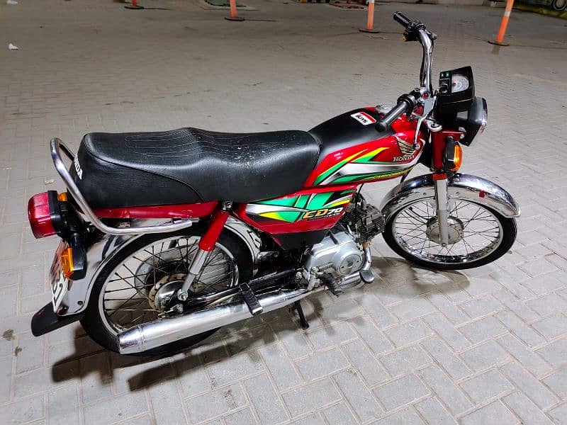 Honda CD70 model 2021 7