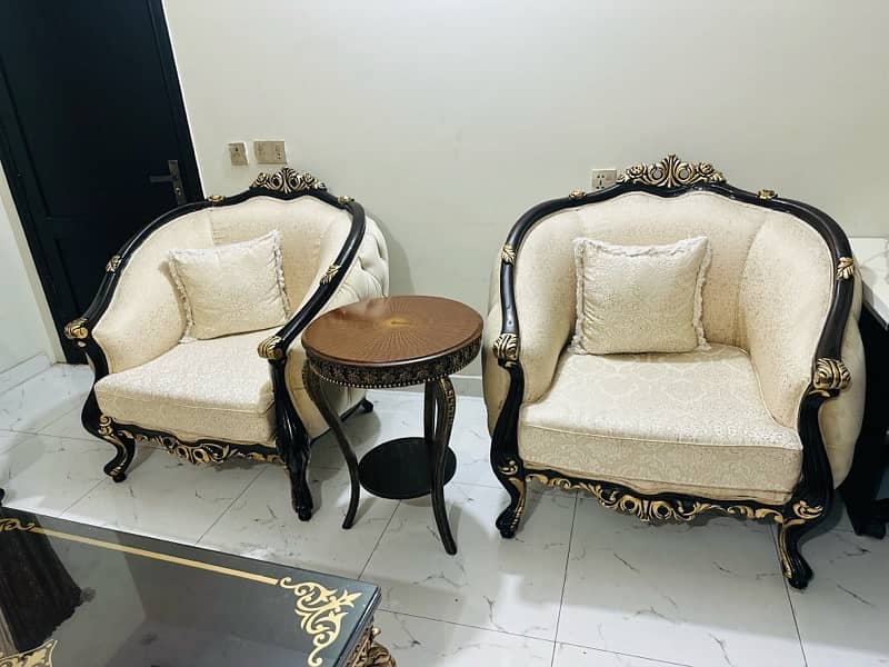 7 seater sofa set and Tables Royal Premium in quality 3