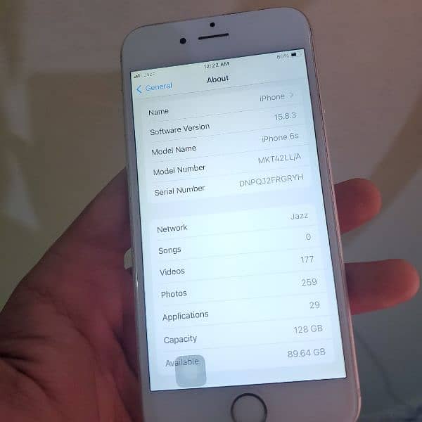 Iphone 6s 128 gb 4