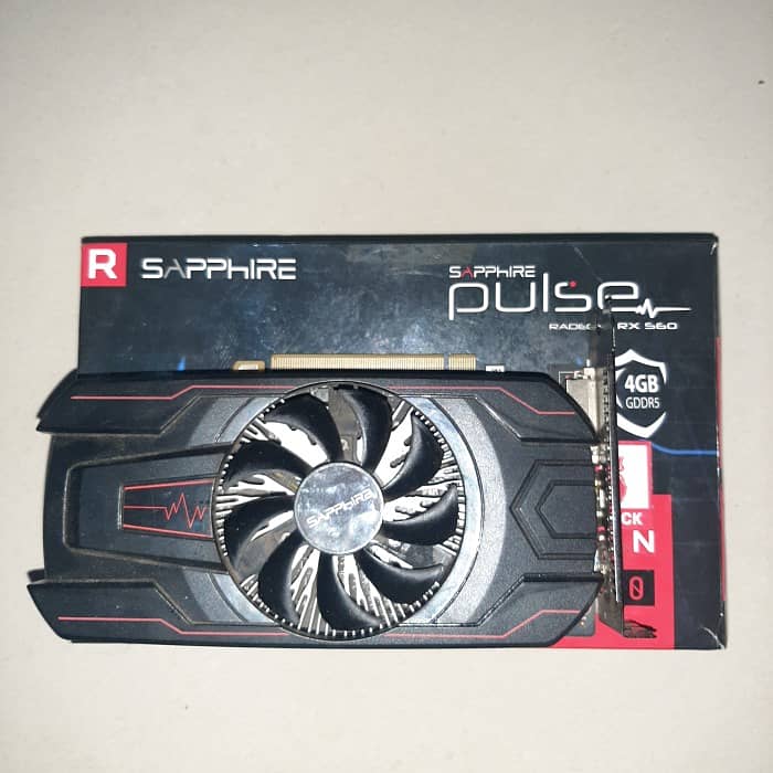 RX 560 4GB ddr5 128bit for sale 0