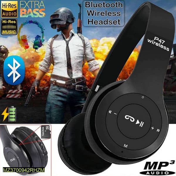 Wireless :head phones 2