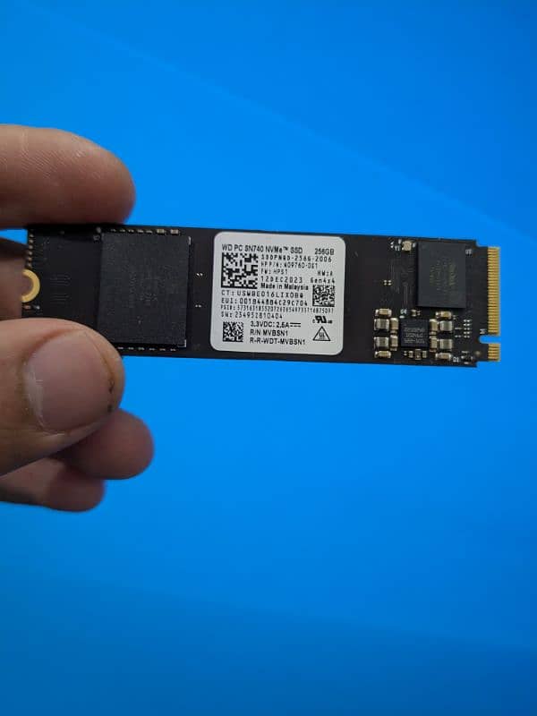WD SN740  256gb Generation 4 Nvme 0
