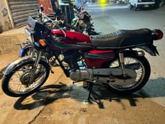 Honda 125 total original lash new tyre tube