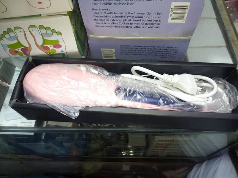 Electric Fast Hair Straightener Brush 3
