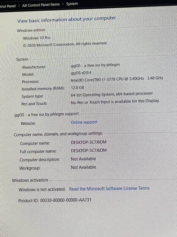 Dell core i7 3generation gaming cpu 1